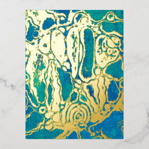 Levenswijze - neurografisch patroon 1 folie feestdagen briefkaart