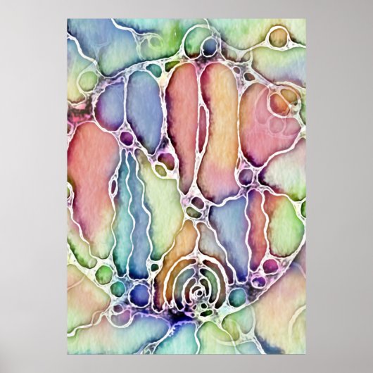 Levenswijze - neurografisch patroon 1 poster (Voorkant)