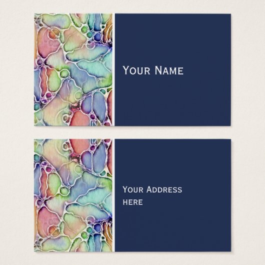 Levenswijze - neurografisch patroon 1 visitekaartje (Voorkant /achterkant)