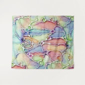 Levenswijze - neurografisch patroon 1 wandkleed (Voorkant (horizontaal))