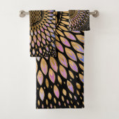 Levenventiel - Gentle Pastels and Gold Bad Handdoek (Insitu)