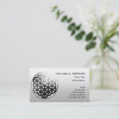 Levenvlucht (Blume des Lebens) Visitekaartje (Staand voorkant)