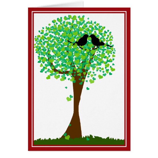 Levenvogels in de boom van het hart - Summer Love (Voorkant)