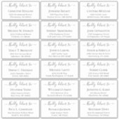 Lever aan het Adres van de Gast van de Grote Wedde Sticker (Voorkant)