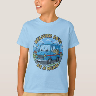 Lever af Geluk! Wees een Held! T-shirt