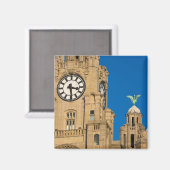 Lever Building, Liverpool, Merseyside, Engeland Magneet (Voorkant / Achterkant)