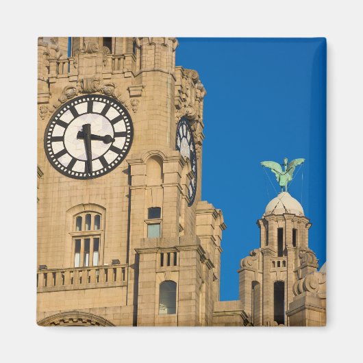 Lever Building, Liverpool, Merseyside, Engeland Magneet (Voorkant)