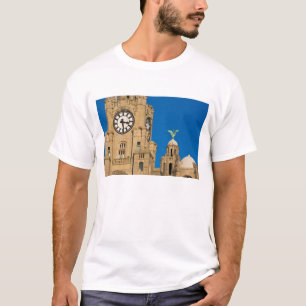 Lever Building, Liverpool, Merseyside, Engeland T-shirt