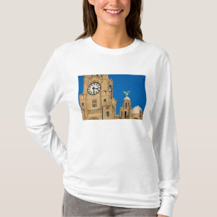 Lever Building, Liverpool, Merseyside, Engeland T-shirt