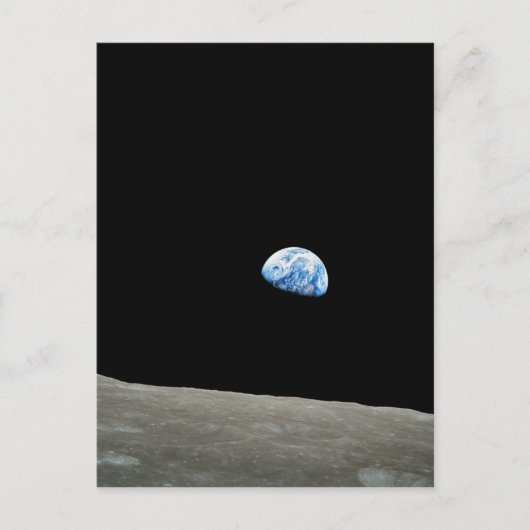 Lever de Terre sur la Lune Briefkaart (Voorkant)