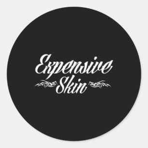 Lever- en galaandoeningen Lover Tattoo Artist Ronde Sticker