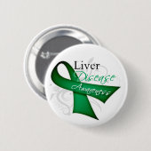 Lever- en galaandoeningen ronde button 5,7 cm (Voorkant /achterkant)
