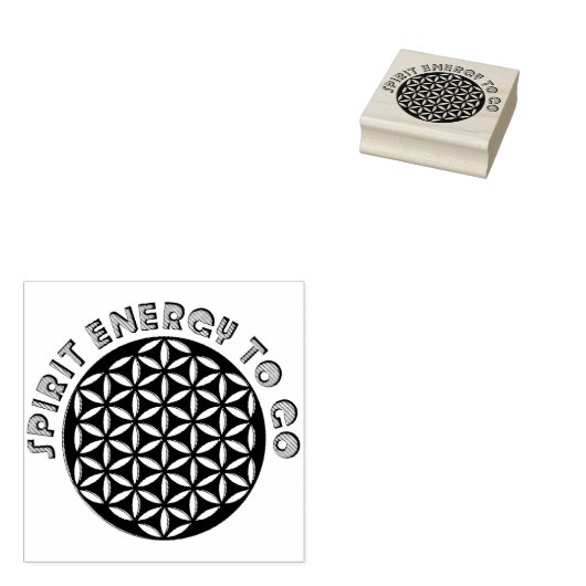 Lever - en - gedistilleerde energie om op te gaan rubberstempel (Gestempeld)