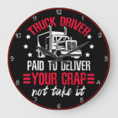 Lever je kool, neem het niet aan grote klok (Voorkant)