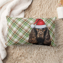 Lever Kerst Cocker Spaniel Hond Vakantie Plaid Kussen