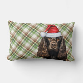 Lever Kerst Cocker Spaniel Hond Vakantie Plaid Kussen