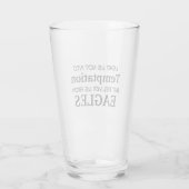 Lever ons van Eagles Pint Glass Glas (Achterkant)