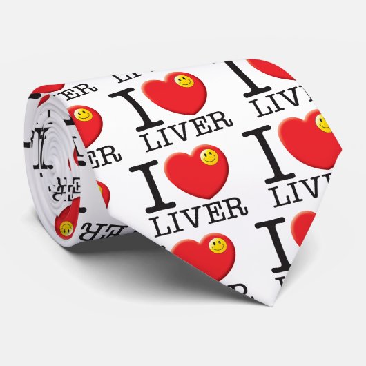 Lever Stropdas (Opgerold)