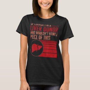 Lever transplantatie krijger natuurlijk ben ik lev t-shirt