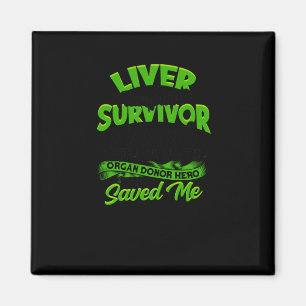 Lever transplantatie overlevende voor altijd dankb magneet