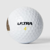 Lever & White English Springer Spaniel Golfballen (Logo)