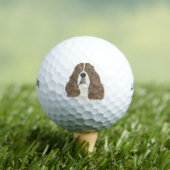 Lever & Witte Engelse Springer Spaniel Golfballen (Insitu Shirt)
