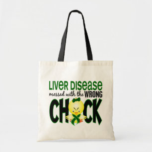 Leveraandoening die met de verkeerde kuikens wordt tote bag