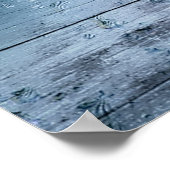 Leverancier op houten bord poster (Hoek)