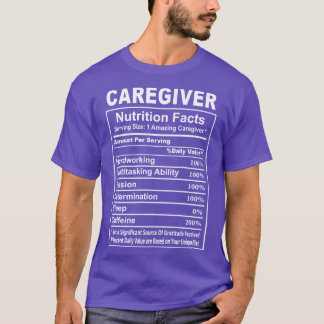 Leverancier Voeding Feiten T-shirt