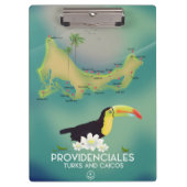 Leveranciersturks en caicos klembord (Voorkant)