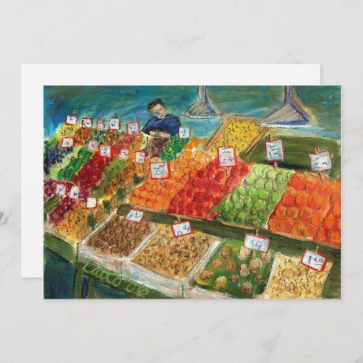 Leveranciersuitnodiging (Pike Place Seattle) Kaart (Voorkant / Achterkant)