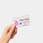Leveranciersworkshopbadge – PVC.Visibility.Zazzle Badge (Handheld)