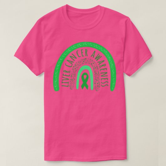 Leverbewustzijn Boho Rainbow II T-shirt (Design voorkant)
