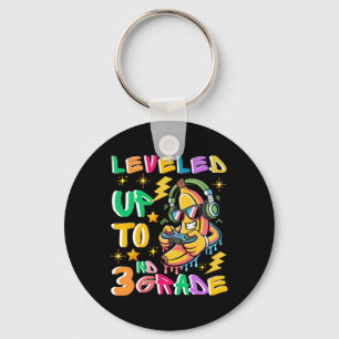 Leverde Niveau 3 Banaan Gamer terug naar school Sleutelhanger