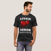 Leverdonororgaantransplantaat giftcirrose t-shirt (Voorkant volledig)