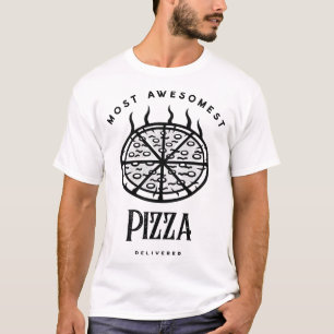 Leveren voedsel Kruidenier Cheesy Pizza Leverancie T-shirt