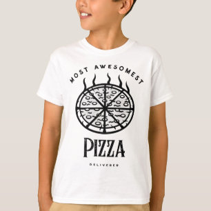 Leveren voedsel Kruidenier Cheesy Pizza Leverancie T-shirt