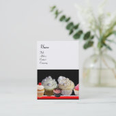 LEVERENDE KAPITEINS DESERT SHOP VISITEKAARTJE (Staand voorkant)