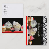 LEVERENDE KAPITEINS DESERT SHOP VISITEKAARTJE (Voorkant / Achterkant)