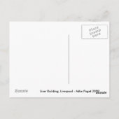 Levergebouw Liverpool - Briefkaart (Achterkant)