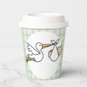 Levering Baby winkel Papieren Bekers (Achterkant)