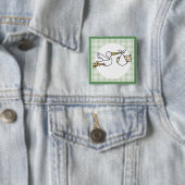 Levering Baby winkel Vierkante Button 5,1 Cm (In situ)
