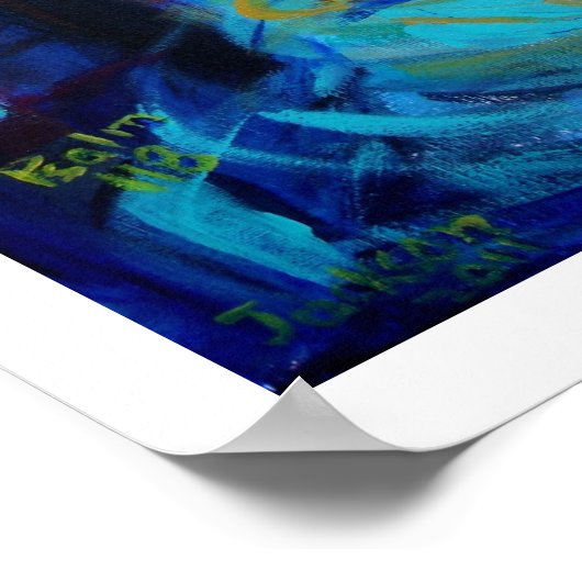 Levering door Sue Ann Jackson Poster (Hoek)