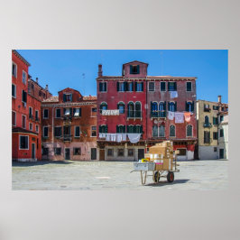 Levering dozen in Venetië Poster