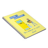 Levering Driver Home Levering Leveren aan de deur Notitieboek (Rechterzijde)