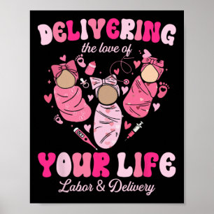Levering Liefde Van Het Leven Verloskundige Valen Poster