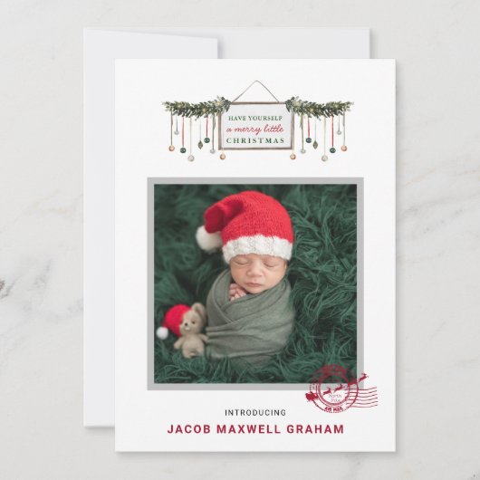 Levering Noordpool | Aankondiging kerstgeboorte (Voorkant)