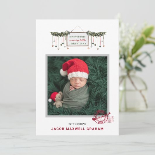 Levering Noordpool | Aankondiging kerstgeboorte (Staand voorkant)