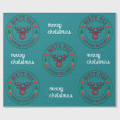 Levering op Noordpool Express Cadeaupapier (Vlak)