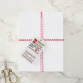 Levering op Noordpool Express vanaf Santa Cadeaulabel (Met Touw)